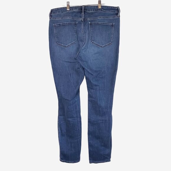 Old Navy Womens Pop Icon Skinny Jeans Size 12L Distressed Look EUC! - Picture 7 of 11